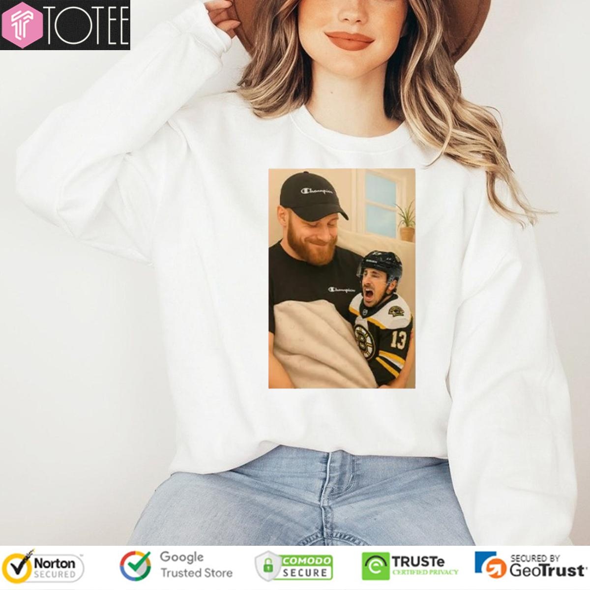 Florida Panthers Sam Bennett Holding Crying Brad Marchand Meme sweatshirt