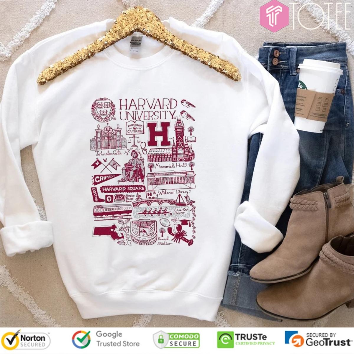 Harvard University Art Illustration sweatshirt