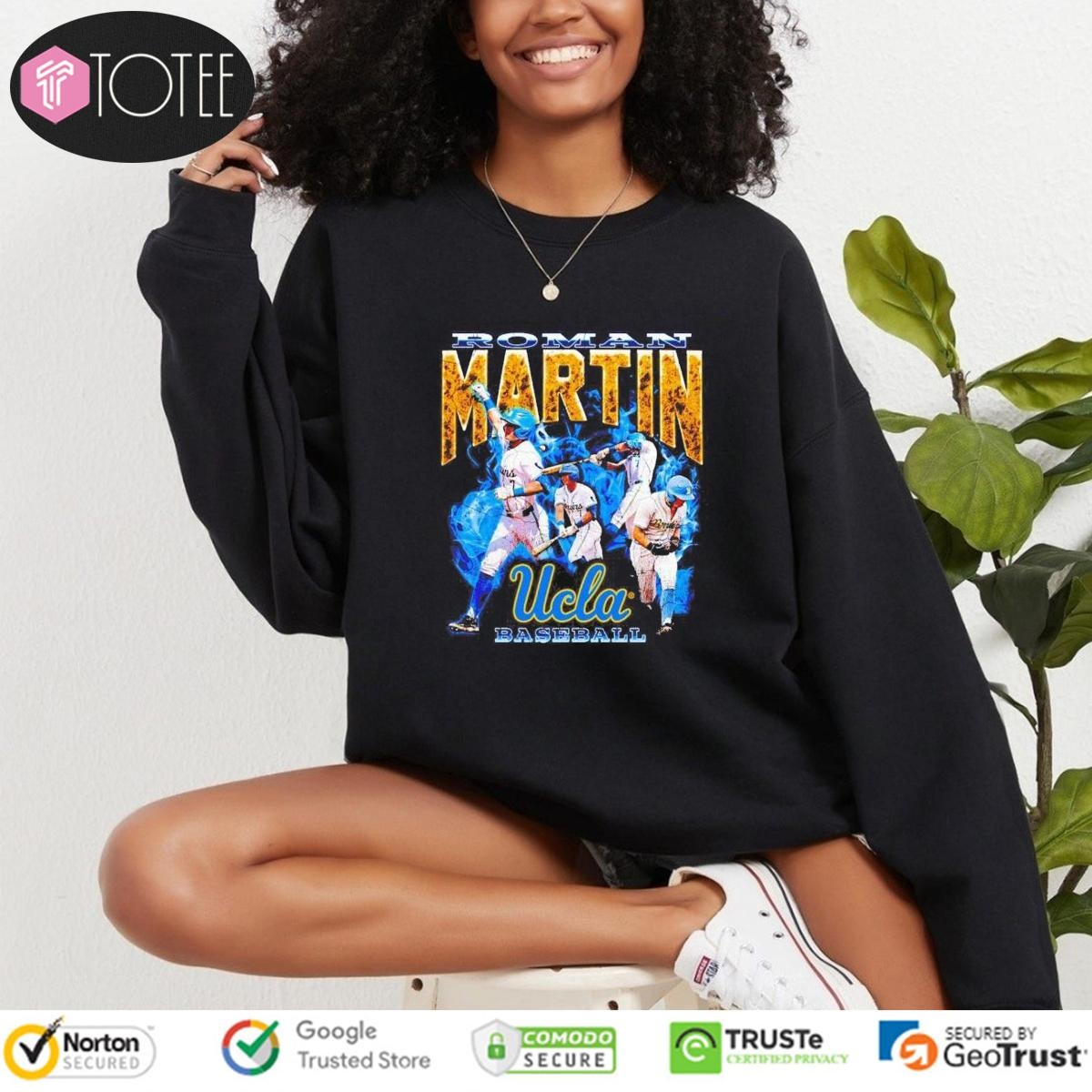 Roman Martin 90S Picture Collage Ucla Bruins Baseball sweatshirt