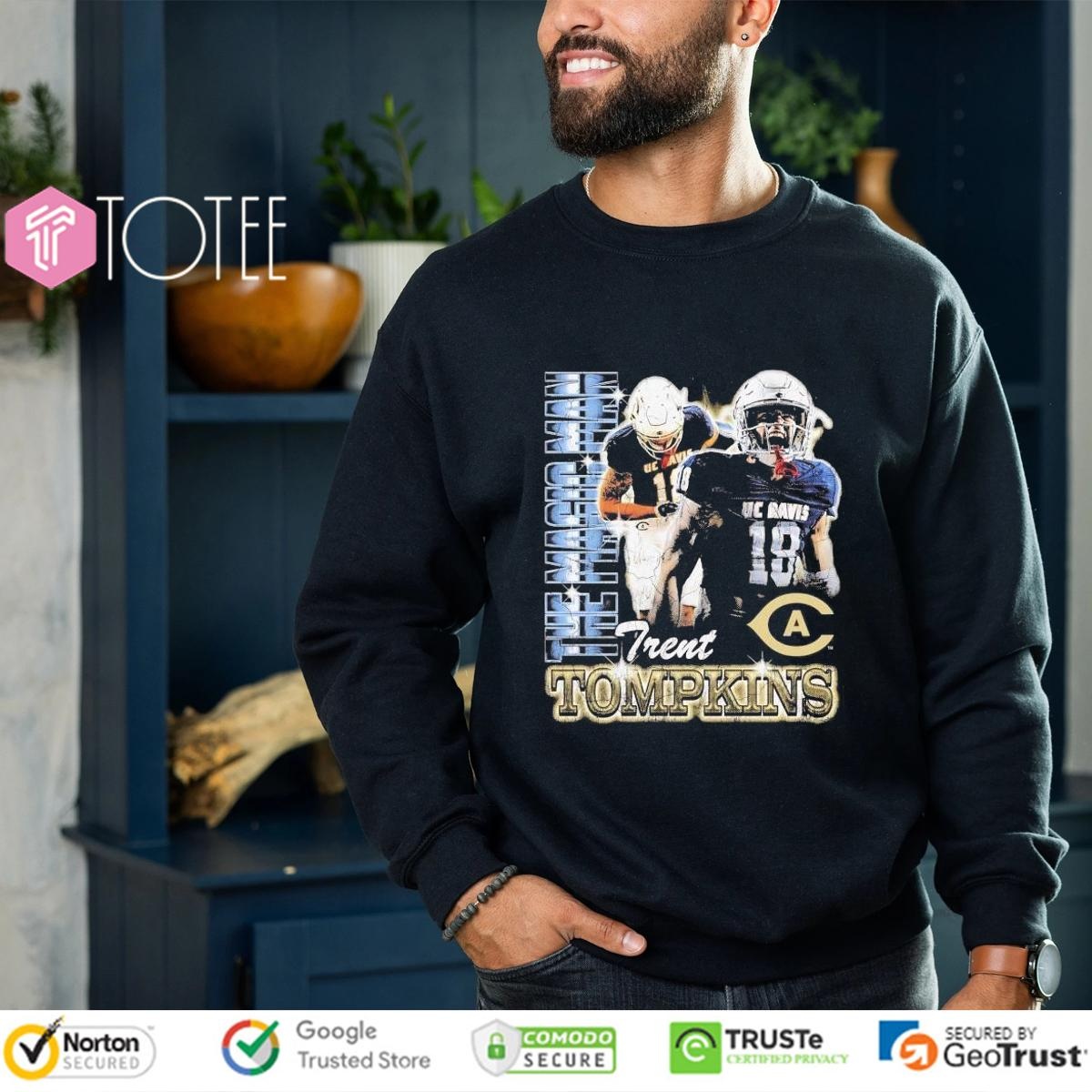 Trent Tompkins The Magic Man Uc Davis Aggies Picture Collage Shirt sweatshirt