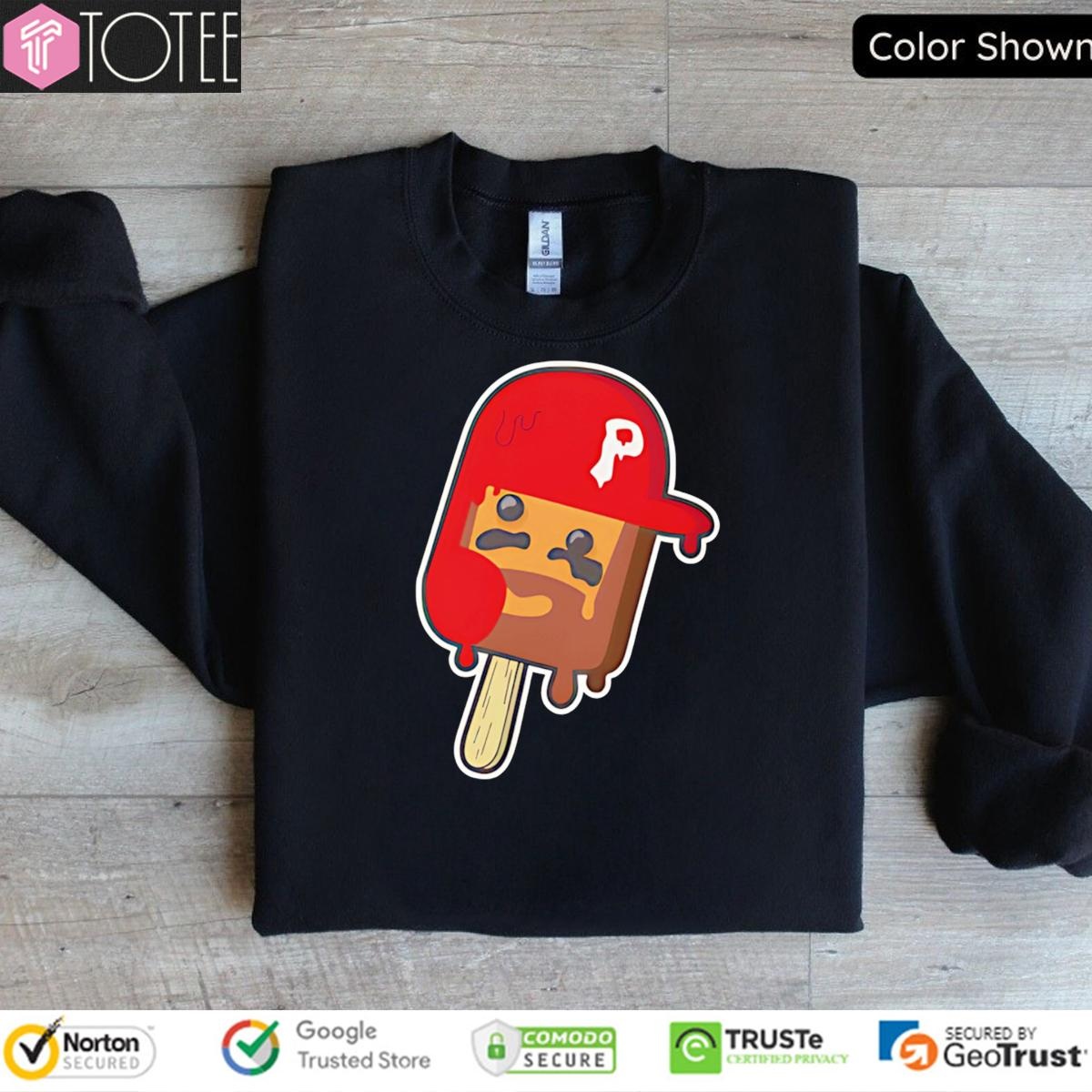 Bryce Pop Ice Cream Baseball Parody Bryce Harper Philadelphia Phillies sweatshirt
