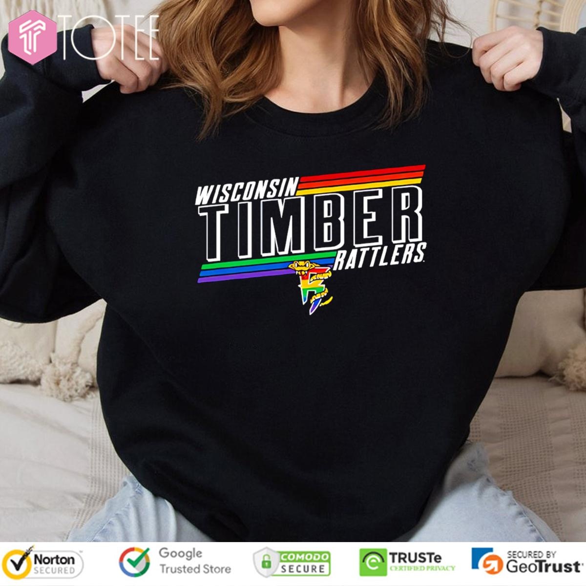 Wisconsin Timber Rattlers Baseball Pride Night Lgbt sweatshirt