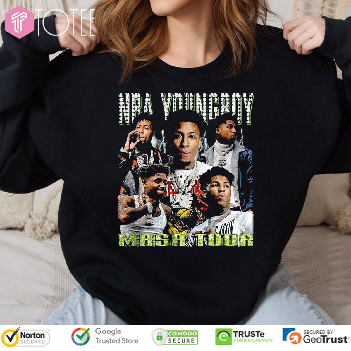 Nba Youngboy Masa Tour Graphic sweatshirt