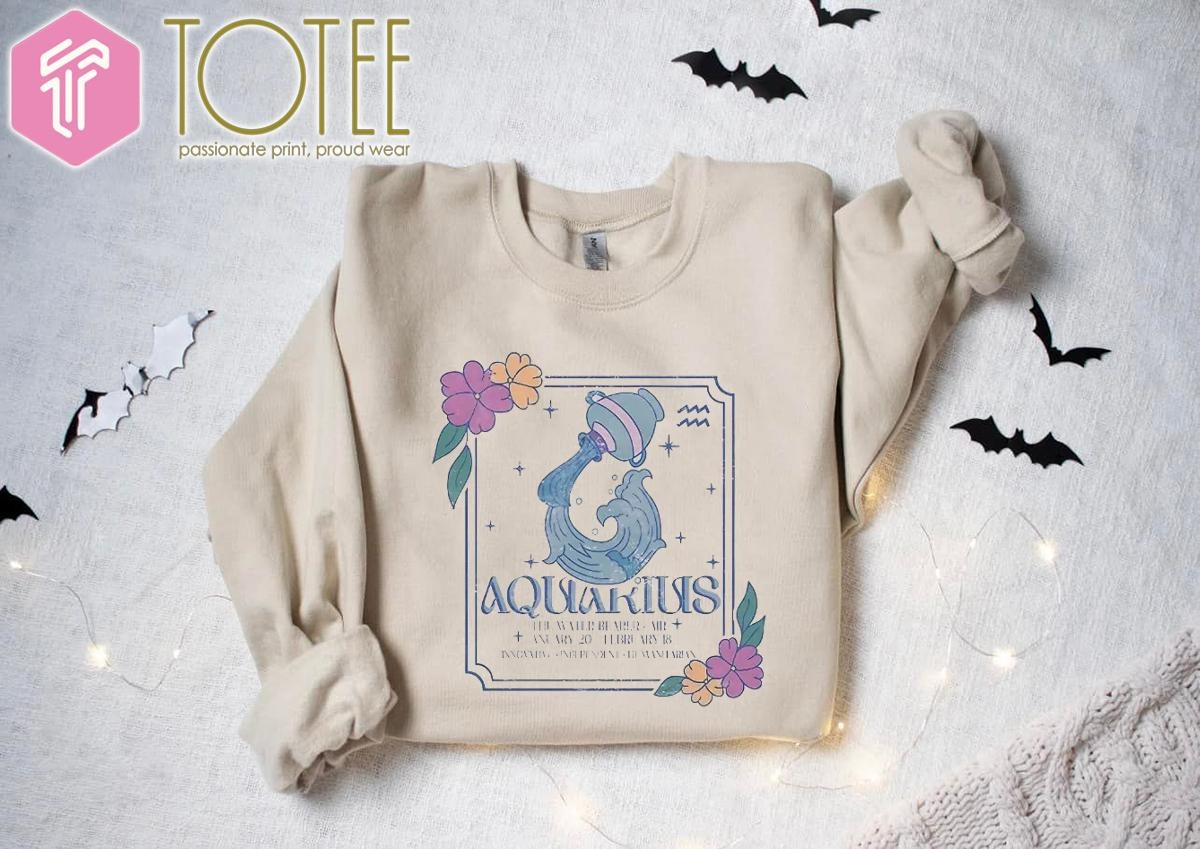 Aquarius Zodiac Sign Water Bearer Astrology sweatshirt