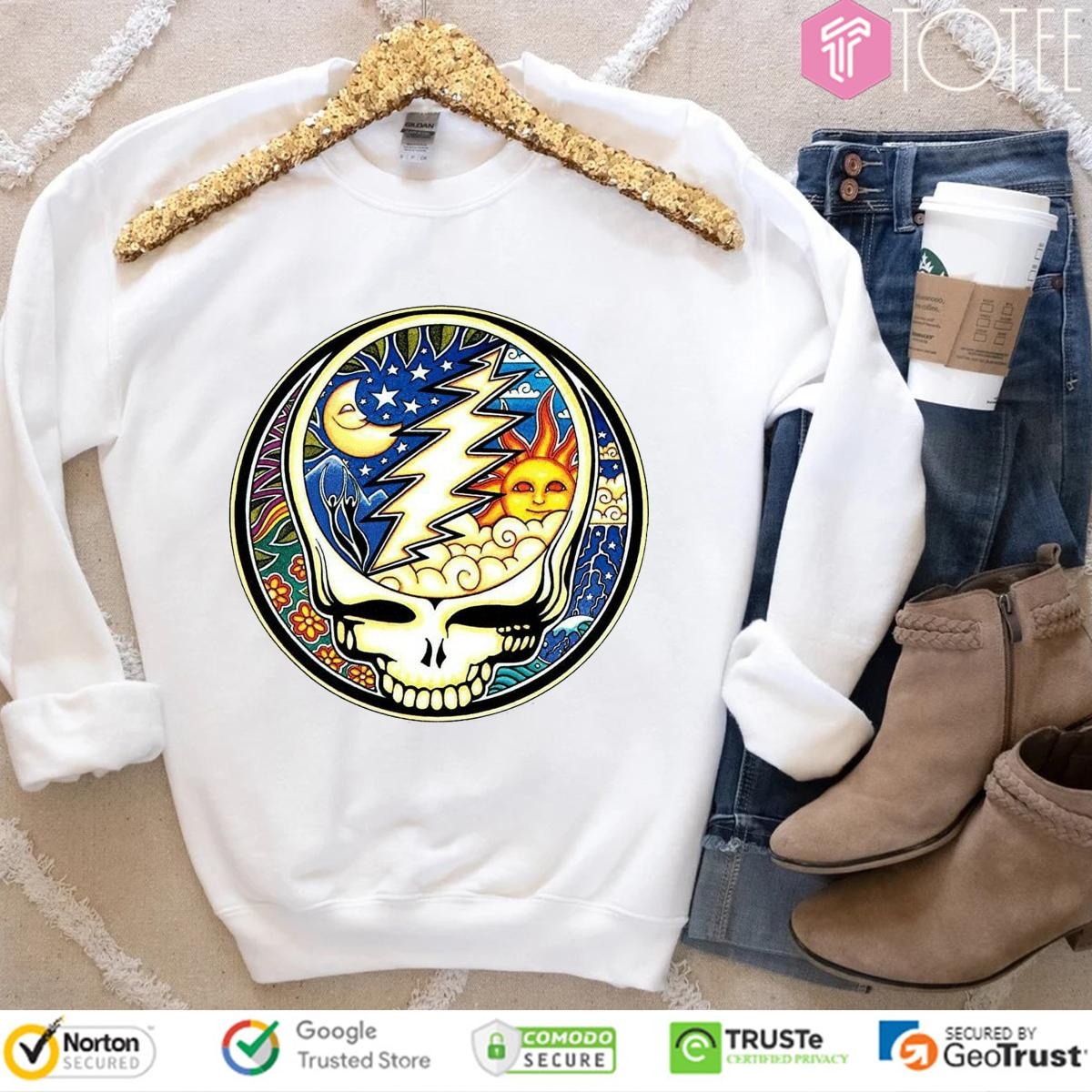 Dan Morris Steal Your Face Grateful Dead sweatshirt