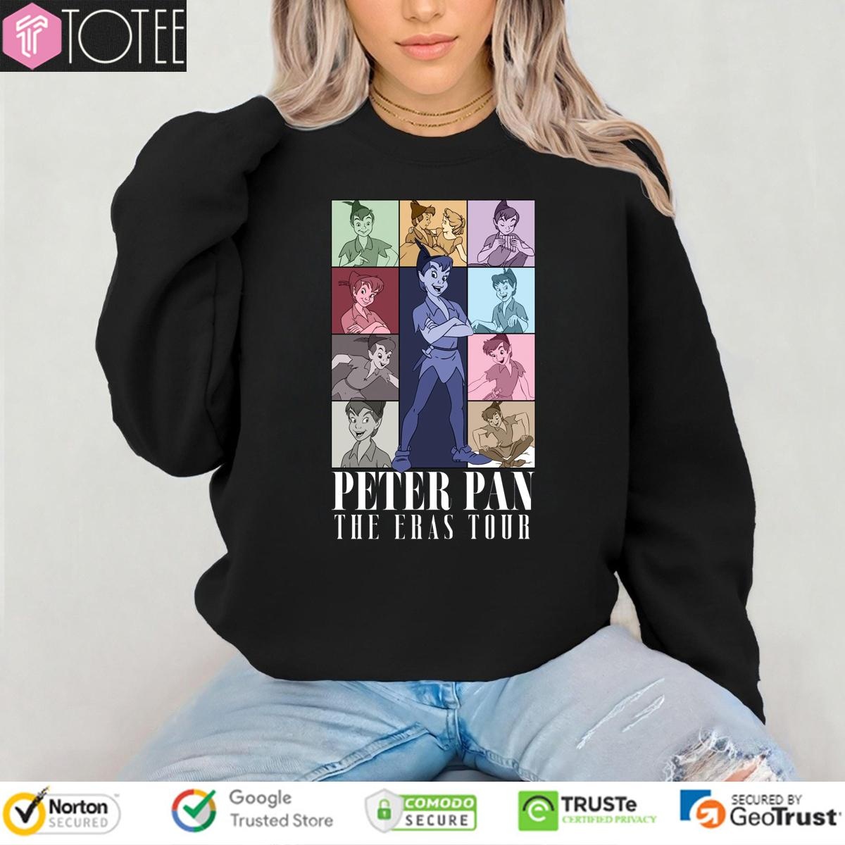 Disney Peter Pan Ver Eras Tour sweatshirt