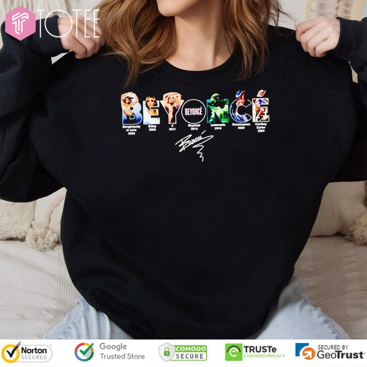 Beyonce Albums Signature sweatshirt