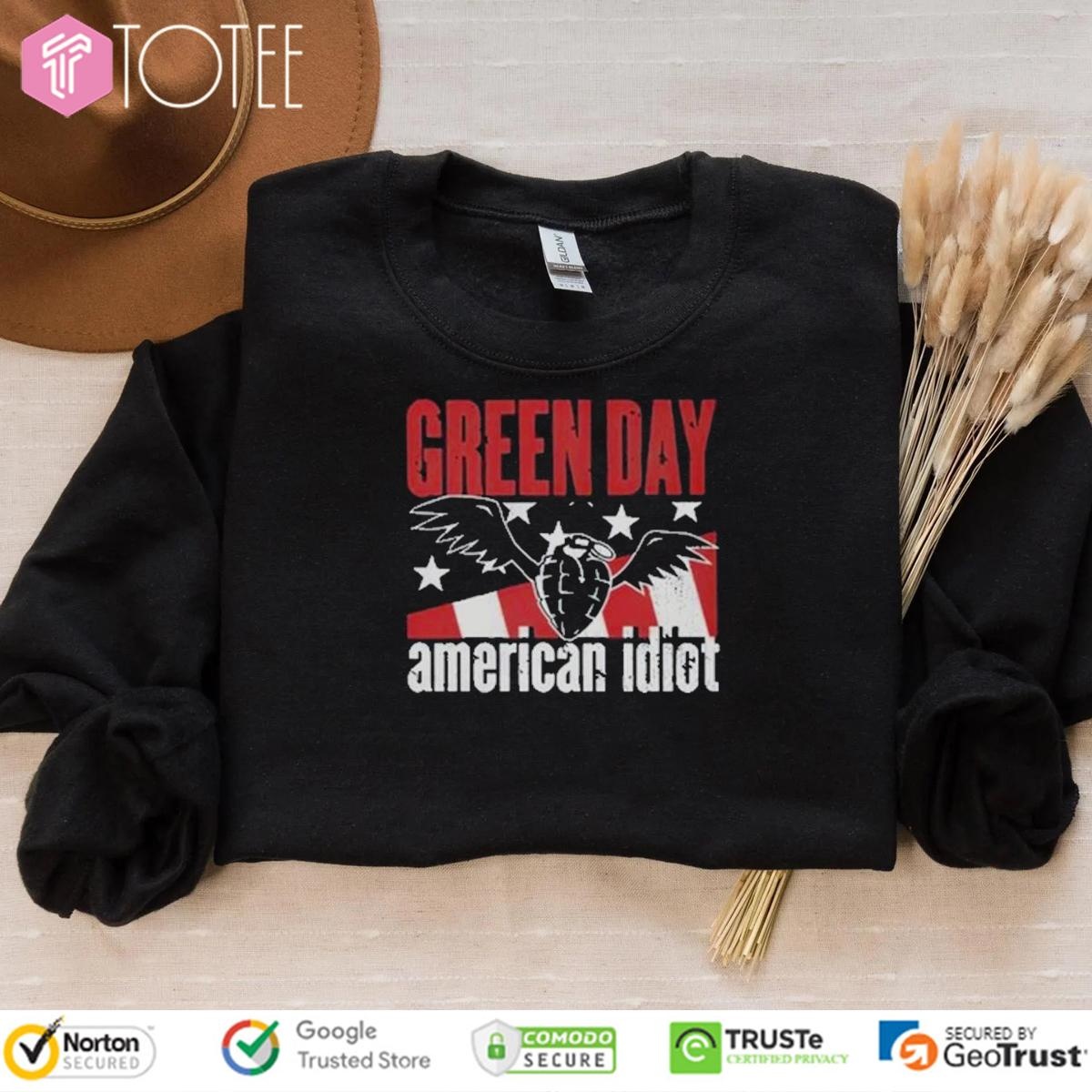 Green Day Band American Idiot sweatshirt
