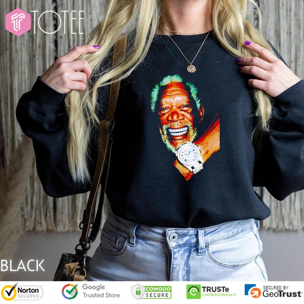 Morgan Freeman Bust Down sweatshirt
