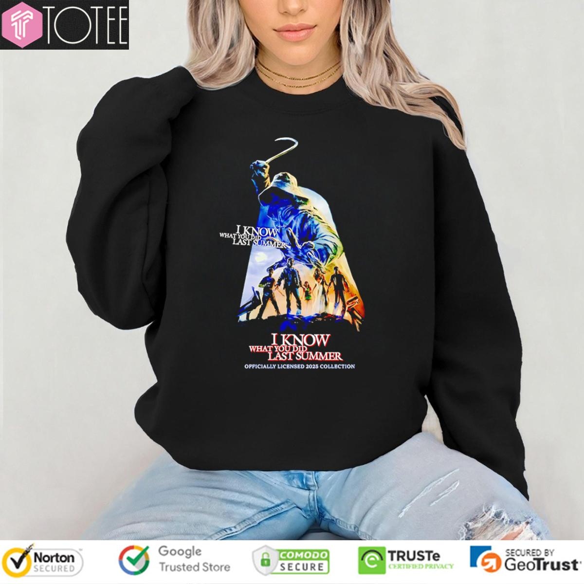 I Know What You Did Last Summer Officially Licensed 2025 Collection sweatshirt