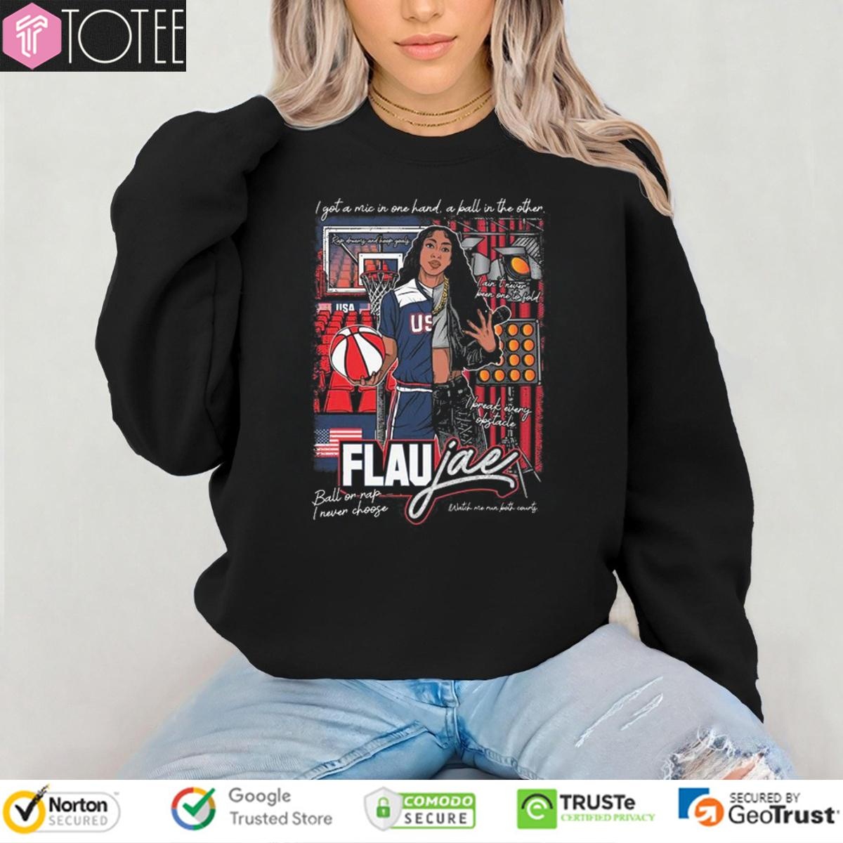 Flaujae Johnson Ball Or Rap I Never Choose Best Of Both Worlds sweatshirt