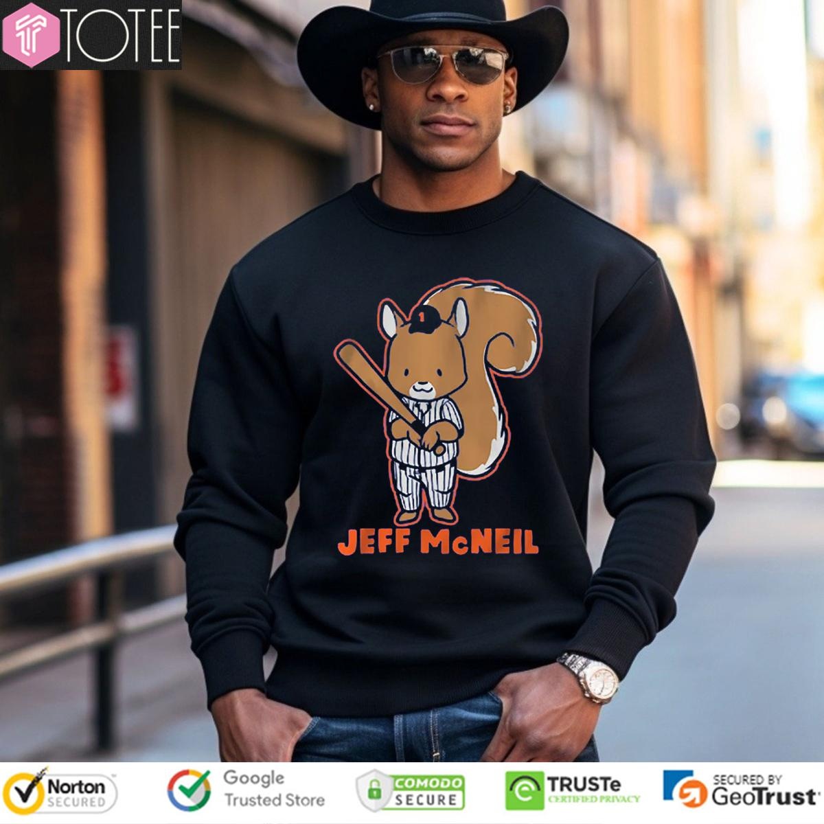 Jeff Mcneil Flying Squirrel New York Mets Baseball sweatshirt