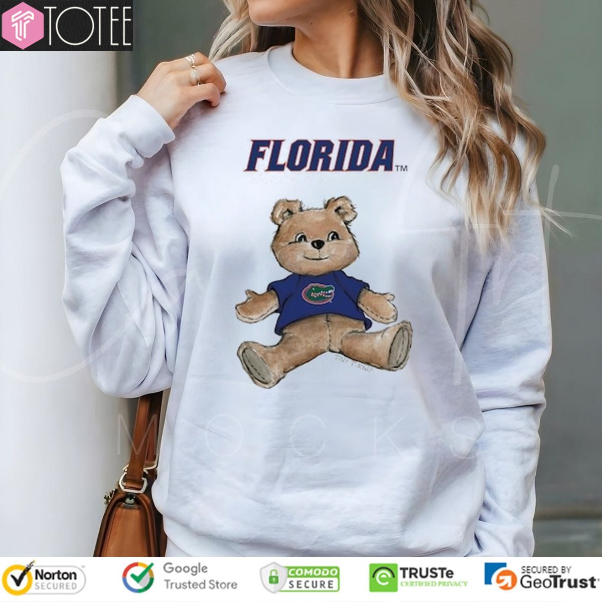Tiny Turnip Teddy Bear X Florida Gators sweatshirt