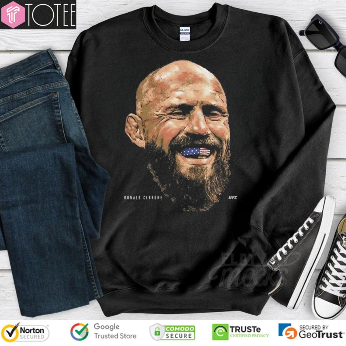 Donald Cerrone Ufc American Flag Tooth sweatshirt